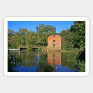 Stour Valley Way: Cutt Mill Reflections, September 2018 Sticker